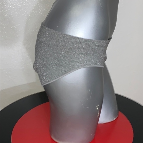 TOMMY HILFIGER HEATHER GRAY SPARKLE HIPSTER PANTY SIZE LARGE - Picture 5 of 7